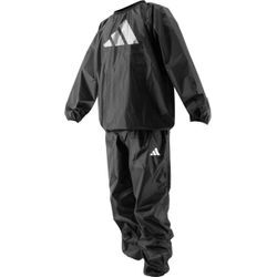 Schwitzanzug ADIDAS PERFORMANCE "Sauna Suit" Sportanzüge Gr. L, schwarz