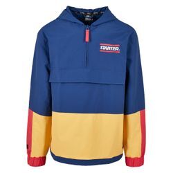 Allwetterjacke STARTER BLACK LABEL "Starter Black Label Herren Starter Multicolored Logo Windbreaker", Herren, Gr. M, bunt (rot, blau, gelb), 100% Polyamid, mehrfarbig, casual, normal, ohne Ausschnitt, Langarm, Jacken