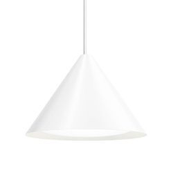 Louis Poulsen Keglen LED-Hängelampe 40cm weiß