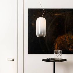 Artemide Gople Hängelampe, weiß/weiß