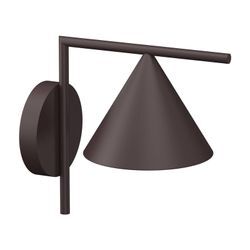 FLOS Captain Flint Außenwandlampe 2.700K braun