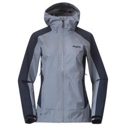 Bergans of Norway Regenjacke Damen gemustert, blau