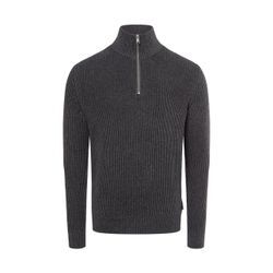 Marc O'Polo Strickpullover Herren Baumwolle, grau