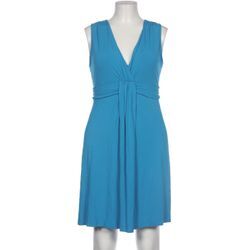 Comma Damen Kleid, blau, Gr. 42