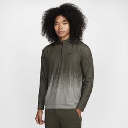 Nike Tour Dri-FIT ADV-Golfoberteil mit Halbreißverschluss für Herren - Grün