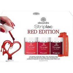 Alessandro Nägel Striplac Peel Or Soak Sets Farbset Red Collection Striplac Backstage Pass 5 ml + Striplac All Access 5 ml + Striplac Lobby Call 5 ml 5 ml