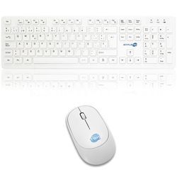 Simpletek Tastatur QWERTY Spanisch Wireless M&K SPAGNOLA Kit Mouse and Keyboard