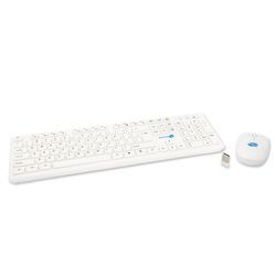 Simpletek Tastatur QWERTY Englisch Wireless M&K INGLESE UK Kit Mouse and Keyboard