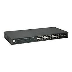 LevelOne GEP-2652 - Switch - 26 Anschlüsse - Smart - an Rack montierbar