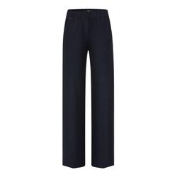 5-Pocket-Hose BRAX "Style MAINE" Gr. 36K (18), Kurzgrößen, blau (navy), Damen, 47% Polyester, 47% Viskose, 6% Elasthan, Hosen