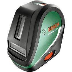 BOSCH HOME & GARDEN Kreuzlinienlaser "UniversalLevel 3" Lasermessgeräte Max. Reichweite: 10m grün (grün, schwarz)