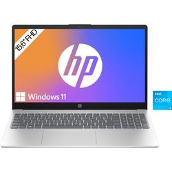 HP Notebook "15-fd1053ng", silber, 8 GB RAM 512 GB SSD, Core 3, Windows 11 Home, Notebooks