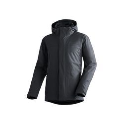 Funktionsjacke MAIER SPORTS "Peyor 3in1" Gr. 50, blau (schwarz) Herren Jacken 3-in-1-Jacke, windwasserdicht, RV-Taschen und Kapuze