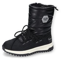 Winterboots DOCKERS BY GERLI Gr. 37, schwarz Damen Schuhe Snowboots, Winterstiefel, Schnürstiefel mit Warmfutter