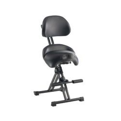 Mey Chair Systems AF-SR-COMFORT-KL4-AH Stehhilfe, schwarz