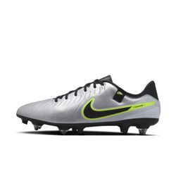 Nike Tiempo Legend 10 Academy Low Top Fußballschuh für weichen Rasen - Grau