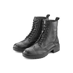 LASCANA Schnürboots schwarz Gr. 38 für Damen. Nachhaltig.