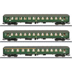 Personenwagen MÄRKLIN "Märklin Schnellzugwagen-Set - 43936" Modelleisenbahn-Fahrzeuge grün Kinder Made in Europe