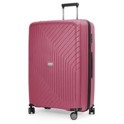 Hartschalen-Trolley HAUPTSTADTKOFFER "TXL, 76 cm" Gr. B/H/T: 51cm x 76cm x 31cm 118 l, lila (berry), Polypropylen, unifarben, Koffer, Hartschalen-Koffer Reisekoffer Koffer groß Reisegepäck TSA Schloss