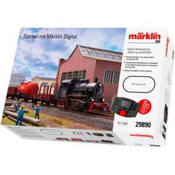 Modelleisenbahn-Set MÄRKLIN "Märklin Digital-Startpackung Güterzug mit BR 89 - 29890", bunt, Modelleisenbahnen, Kinder, Kunststoff, Metall, Made in Europe