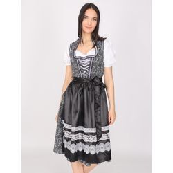 Dirndl JCC "31023116" Gr. 36, Normalgrößen, lila (lila, schwarz) Damen Kleider