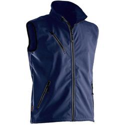 Jobman J7502-dunkelblau-L Jacket Light Softshellweste Kleider-Größe: L Dunkelblau