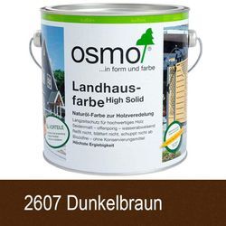 Osmo - Landhausfarbe 2.5 Ltr Dunkelbraun