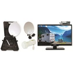 Easyfind tv Camping Set, inkl. led-tv 61 cm (24') - Falcon