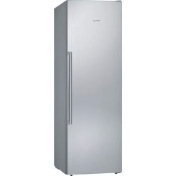 SIEMENS Gefrierschrank "GS36NAIDP", D (A-G), Gefrierschränke, silber (gebürsteter stahl antifingerprint)B:60cm H:186cm T:65cm