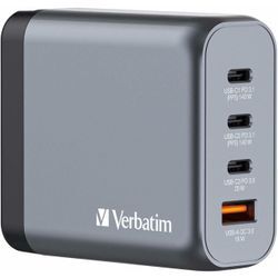 GaN Charger 140W, Power Adapter mit USB-C und USB-A, Schnellladegerät als Mehrfachstecker