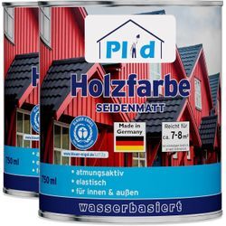 Premium Holzfarbe Holzlack Farbe für Holz Weiß