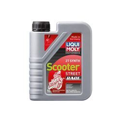 LIQUI MOLY Scooter Street Race 2T Synth. (1 L) Motoröl für YAMAHA MOTORCYCLES PIAGGIO PEUGEOT SIMSON KYMCO APRILIA PGO MBK SACHS HYOSUNG MALAGUTI DER