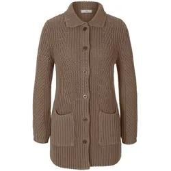 Long-Strickjacke Peter Hahn beige, 36