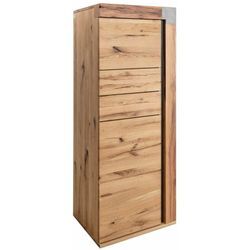 Highboard Wildeiche / Zerreiche 53x45x142 natur geölt new amsterdam 06