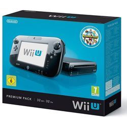 Wii U 8GB - Schwarz