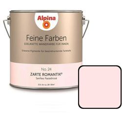 Alpina - Feine Farbe No 24 2,5 l Sanftes Pastellrosé Zarte Romantik