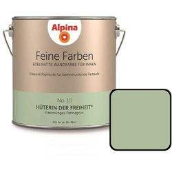 Feine Farbe No 10 2,5 l Edelmütiges Patinagrün Hüterin der Freiheit - Alpina