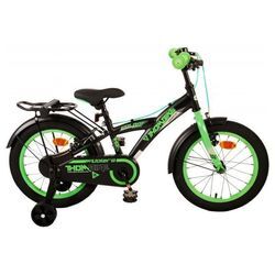 Thombike Kinderfahrrad - Jungen - 16 Zoll - Schwarz Grün - Zweihandbremsen