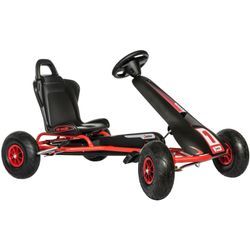 Go-Kart FERBEDO "Ferbedo AR8R", rot (rot, schwarz), Tretfahrzeuge, KinderB:72cm H:66cm T:111cm, BxTxH: 72x111x66 cm, B:72cm H:66cm T:111cm