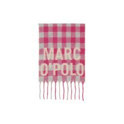 Schal MARC O'POLO DENIM "aus Schurwolle-Alpakawolle-Mix", pink, Damen, Obermaterial: 79% Schurwolle, 14% Alpaka, 7% Polyamid, kariert, Modetücher