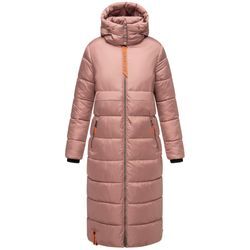 Steppmantel NAVAHOO "Kristallblume" Gr. L (40), lila (helllila), Damen, Obermaterial: 100% Polyester, Futter: 100% Polyester, Wattierung: 100% Polyester, Mäntel, modischer, gesteppter Damen Wintermantel