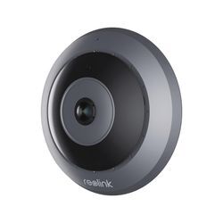 REOLINK Überwachungskamera "Fisheye Serie W520 - 6MP Wi-Fi 360 Panorama Überwachungskamera Innen", schwarz, B:14,3cm H:15,2cm T:14,3cm, Überwachungskameras, Personenerkennung, Zwei-Wege-Audio, Mehrere Anzeigemodi, Nachtsicht