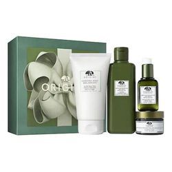 Origins - The Magic Of Mega-mushroom - Unsere Essentials Für Sichtbar Beruhigte Haut - mega Mushroom Luxe Xmas Set 410ml