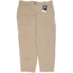 Opus Damen Stoffhose, beige, Gr. 42