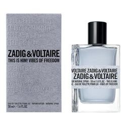 Zadig & Voltaire - This Is Him! Vibes Of Freedom - Eau De Toilette - this Is Him! Vibes Of Freedom Edt 50ml