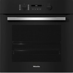 MIELE Einbaubackofen "H 2766-1 B 125 Edition", A+ (A+++-D), schwarz (obsidianschwarz), B:59,5cm H:59,6cm T:56,8cm, Backöfen, AirFry-Funktion, Automatikprogramme, Vernetzung mit Miele@Home