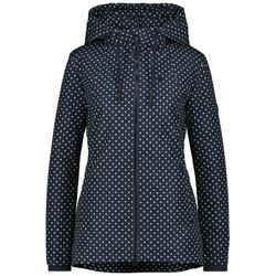 Winterjacke ALIFE & KICKIN "Damen LilouAK B" Gr. L, blau (marine) Damen Jacken Warm gefütterte Jacke mit flauschigen Teddyfell Innenfutter