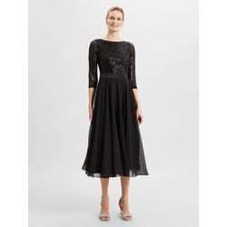 Swing Abendkleid Damen, schwarz