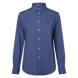 Polo Ralph Lauren Bluse Damen Baumwolle, indigo