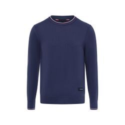 Tommy Hilfiger Strickpullover Herren Baumwolle, blau